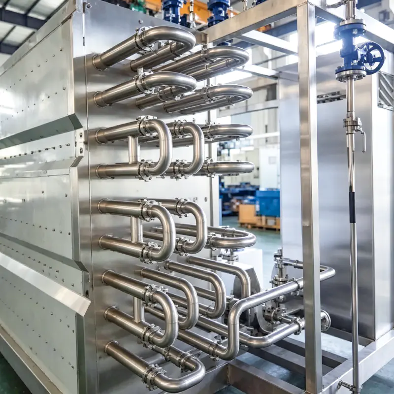 Sterilizzatore automatico UHT (ultra-alta temperatura). Sterilizzatore automatico UHT (ultra-alta temperatura).